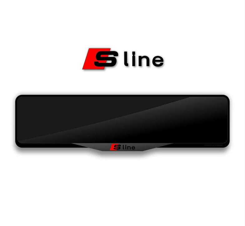 Premium Kennzeichenhalter S line